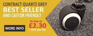Castor Friendly Office Carpet Tiles'