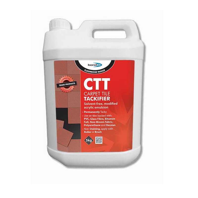 Carpet Tile Tackifier Adhesive 5 litres Solvent Free