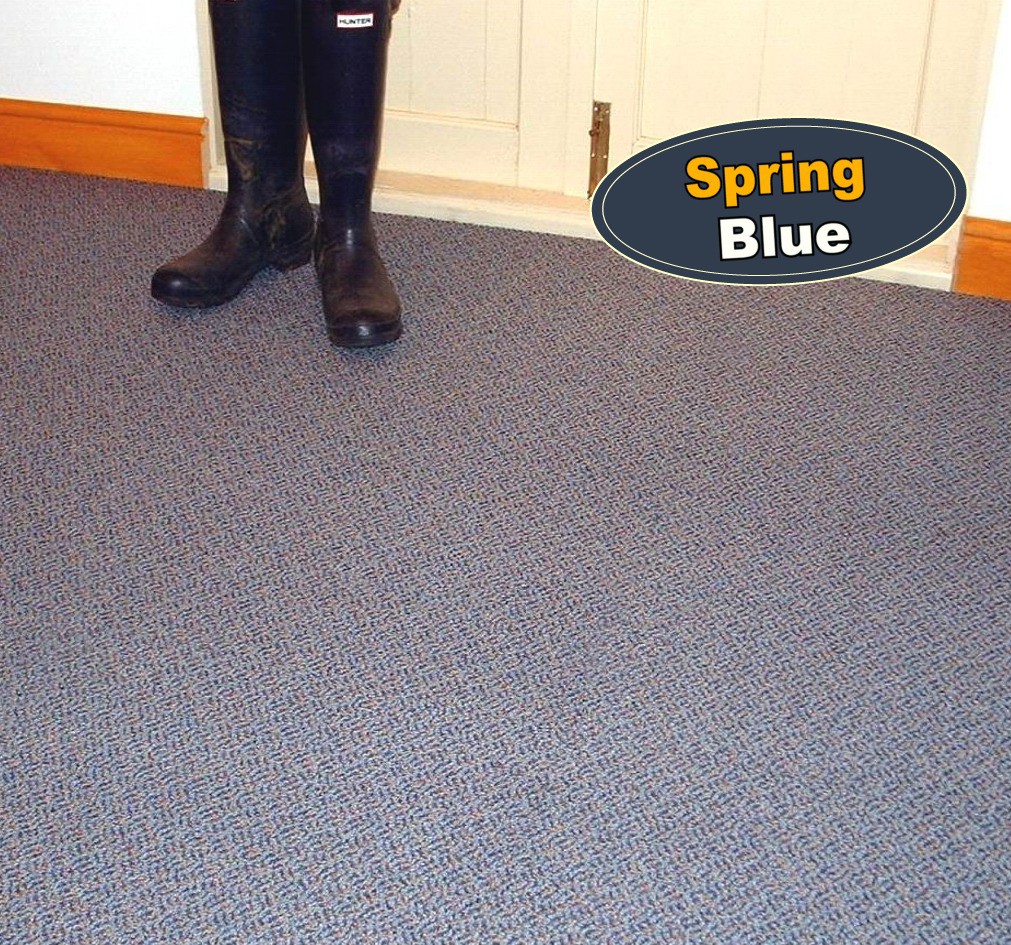 Spring Blue Carpet Tile on Best Discounted Offer Price