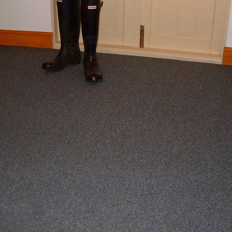 Carpet Tiles Grey Tile Garda, Charcoal Grey Carpet Tiles