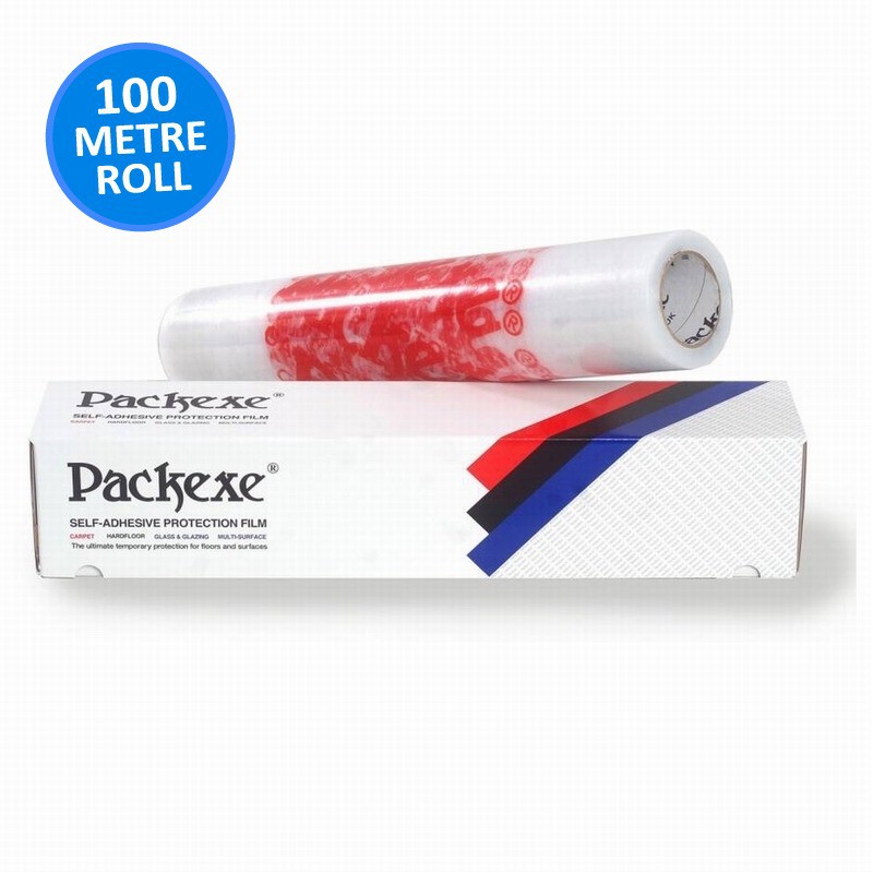 Packexe Carpet Protection Film 100m Protects your Floor