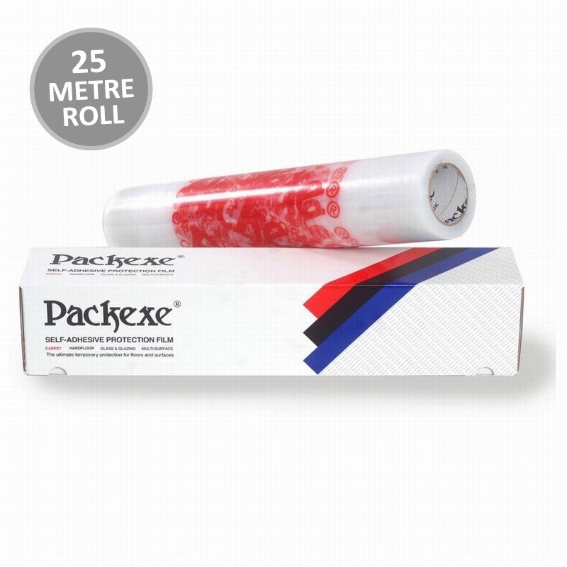 Packexe Carpet Protection Film 25m Easy to Apply Film