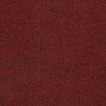 Pile close up of Nebula Red Carpet Tile