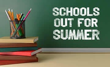 Schools out for summer...