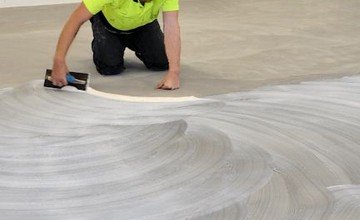 Carpet shop tiles adhesive