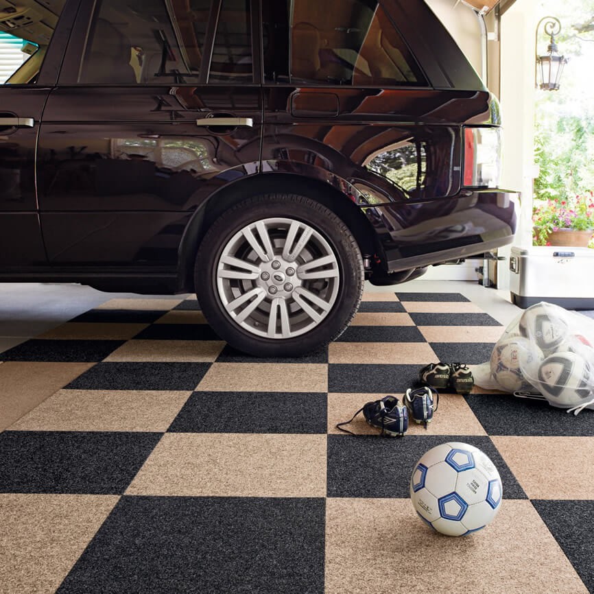 Choosing Garage Carpet Tiles Garage Carpet Tile